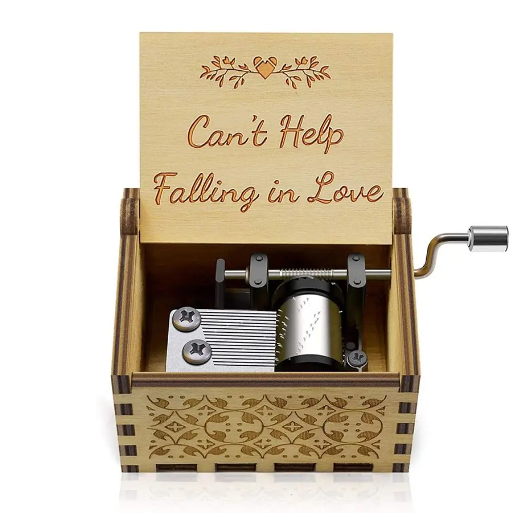 صندوق الموسيقى لموضوع هدية عيد ميلاد ، 21 صناديق الموسيقى ، الوردي ، الأبيض ، الأزرق ، الأسود ، الخشب ، أنت بلدي أشعة الشمس العراب #2