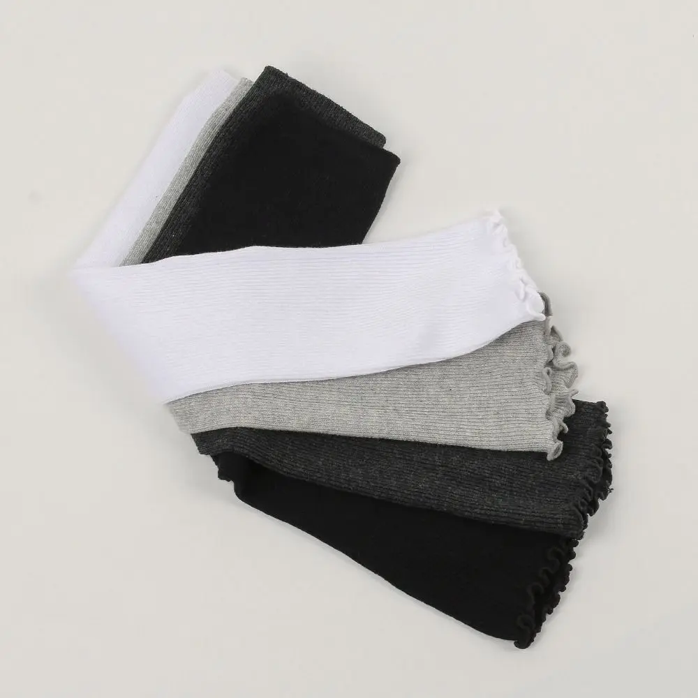 

Fashion Long Design Knitted Arm Warmer Solid Color Stretchy Arm Sleeve Soft Arm Warmer Fingerless Gloves Casual Wear