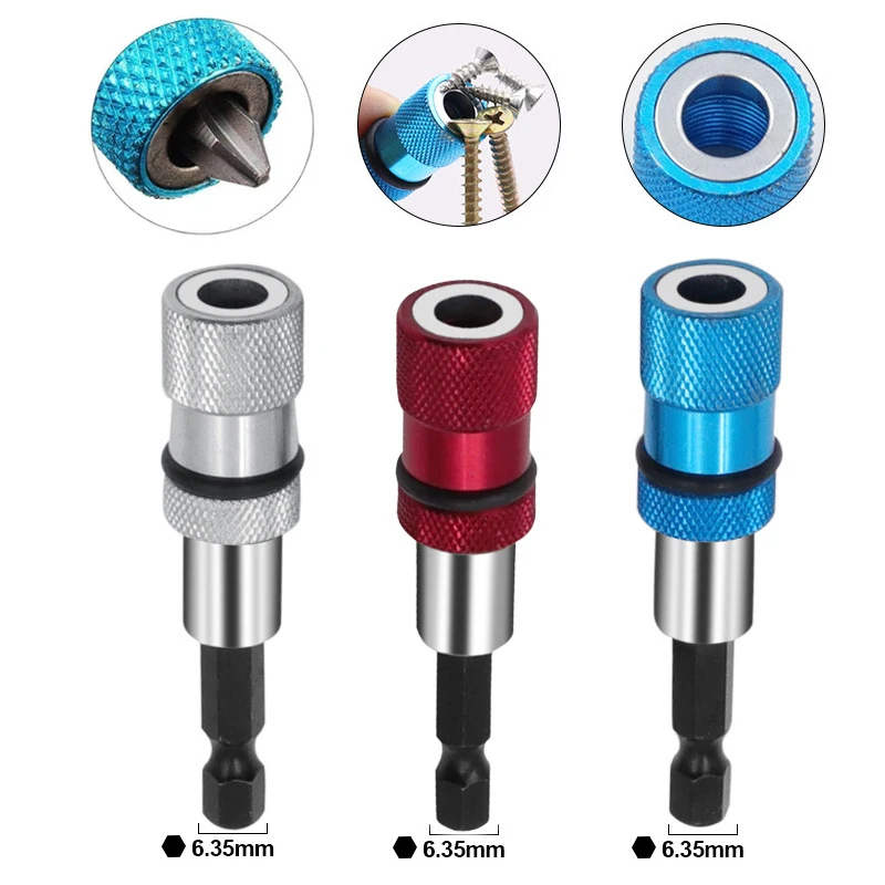 1/4 Inch Hex Shank Screw Depth Magnetic Screwdriver Bit Holder Hex Driver with Drill Bits Bar Extension Scewdriver Bit