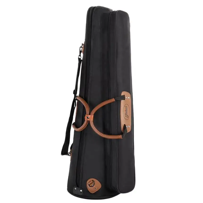 Waterproof Oxford Trombone Bag Double Shoulder Box Cover Brass Instrument Bag Portable Trombone Case Bb Trombone Bag Accessories