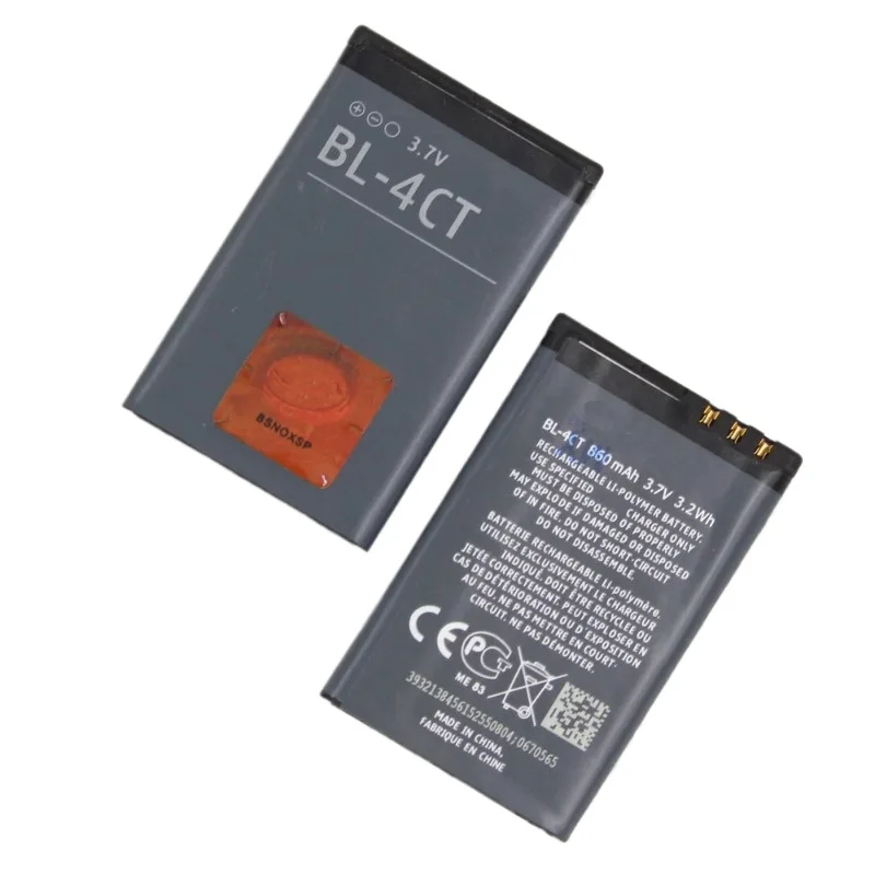 BL-4CT بطارية الهاتف لنوكيا BL 4CT 5310 6700S X3 X3-00 7230 7310C 5630 2720 2720A 7210C 6600F 860mah بطارية المحمول