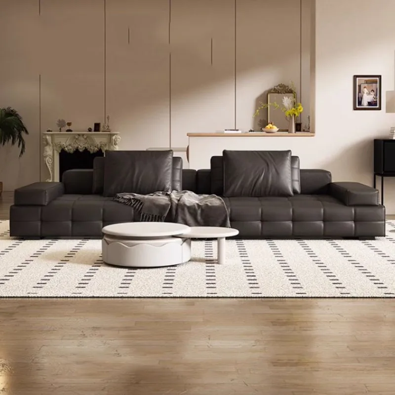 Reclinable Minimalistic Sofa, Filler Armrest Lounge Loveseat, Living Room Couch Puffs, Sectional Lazy Wohnzimmer Sofas