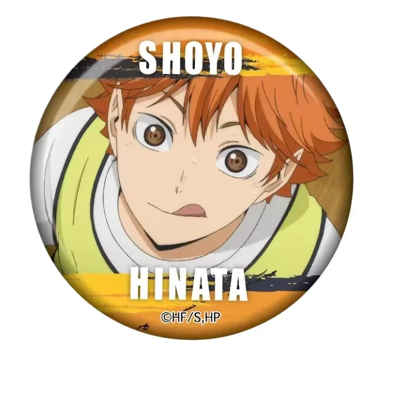 Haikyuu!! Hinata Shoyo Tadashi Yamaguchi Kei Tsukishima Badge VoI.3 Childhood Memories Action Figures Model Kids Toy