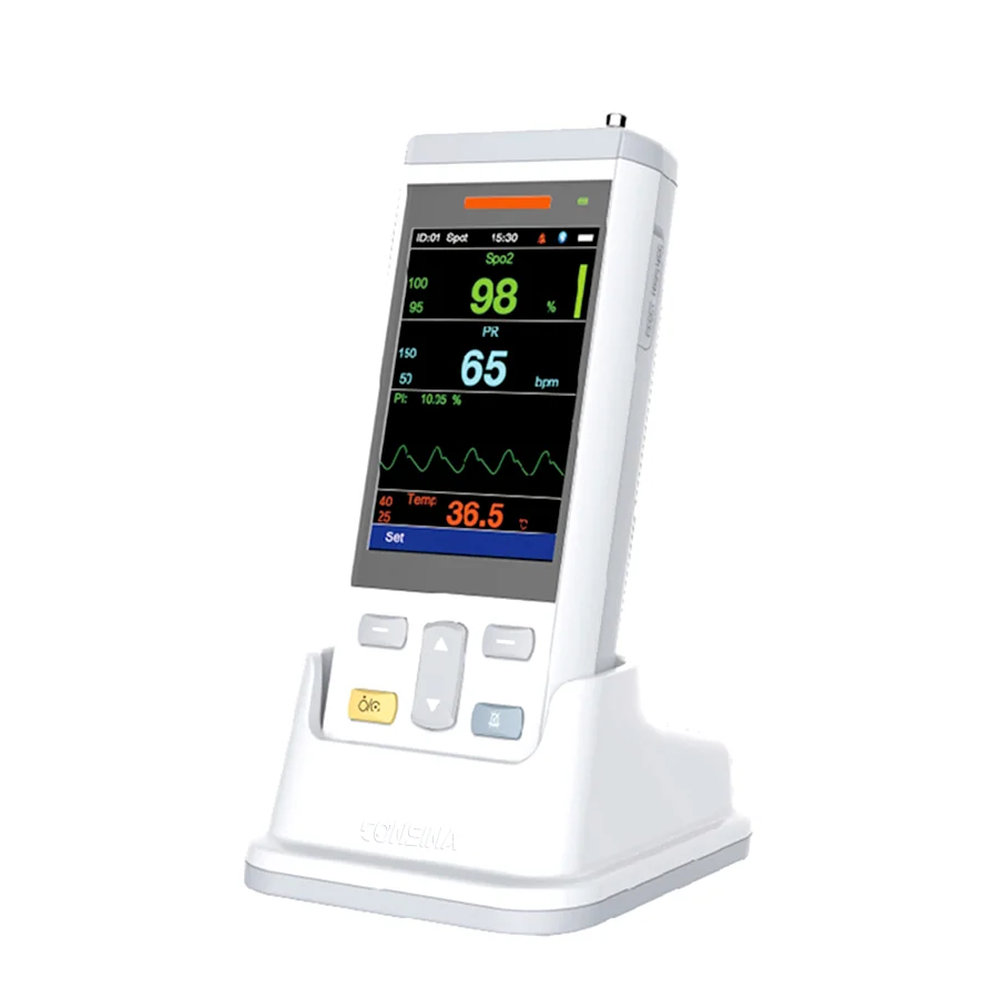 

Portable Veterinary Medical Blood Pressure Machine Pet Handheld Vital Sign Parameter Vital Sign Monitor
