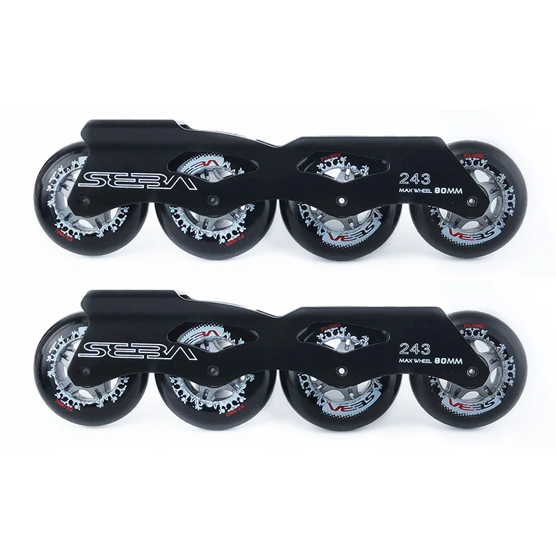 

Original SEBA FRMX Base 231mm 243mm Flat Frames With ABEC-5 Bearings 72-76-80mm Wheels 165mm Distance