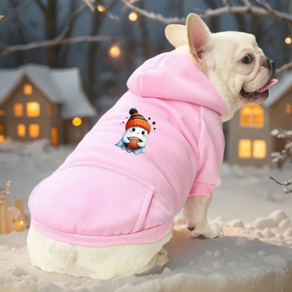 Ropa para mascotas con patrón de Halloween, sudadera con capucha pura Schnauzer para mascotas de tamaño pequeño y mediano, Sudadera con capucha de moda de lujo para gatos y perros
