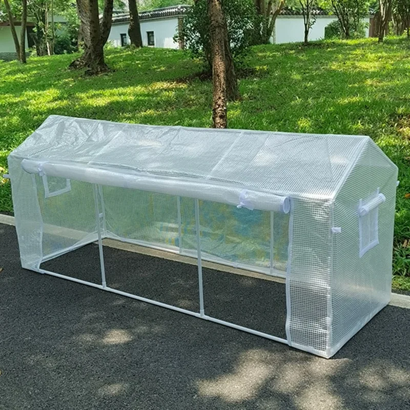1Set Outdoor Greenhouse Home Balcony Plants Warm Shed Seedling House, Succulent Vegetable Frost-Proof Shade Rain Garden Tent