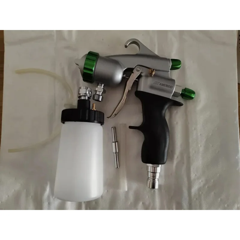 

AMERIGO Spray Gun Low Pressure Airless Auto Paint 0.8/1.0/1.3mm Nozzle Paint Spraying Save Paint Available For GRACO APOLLO