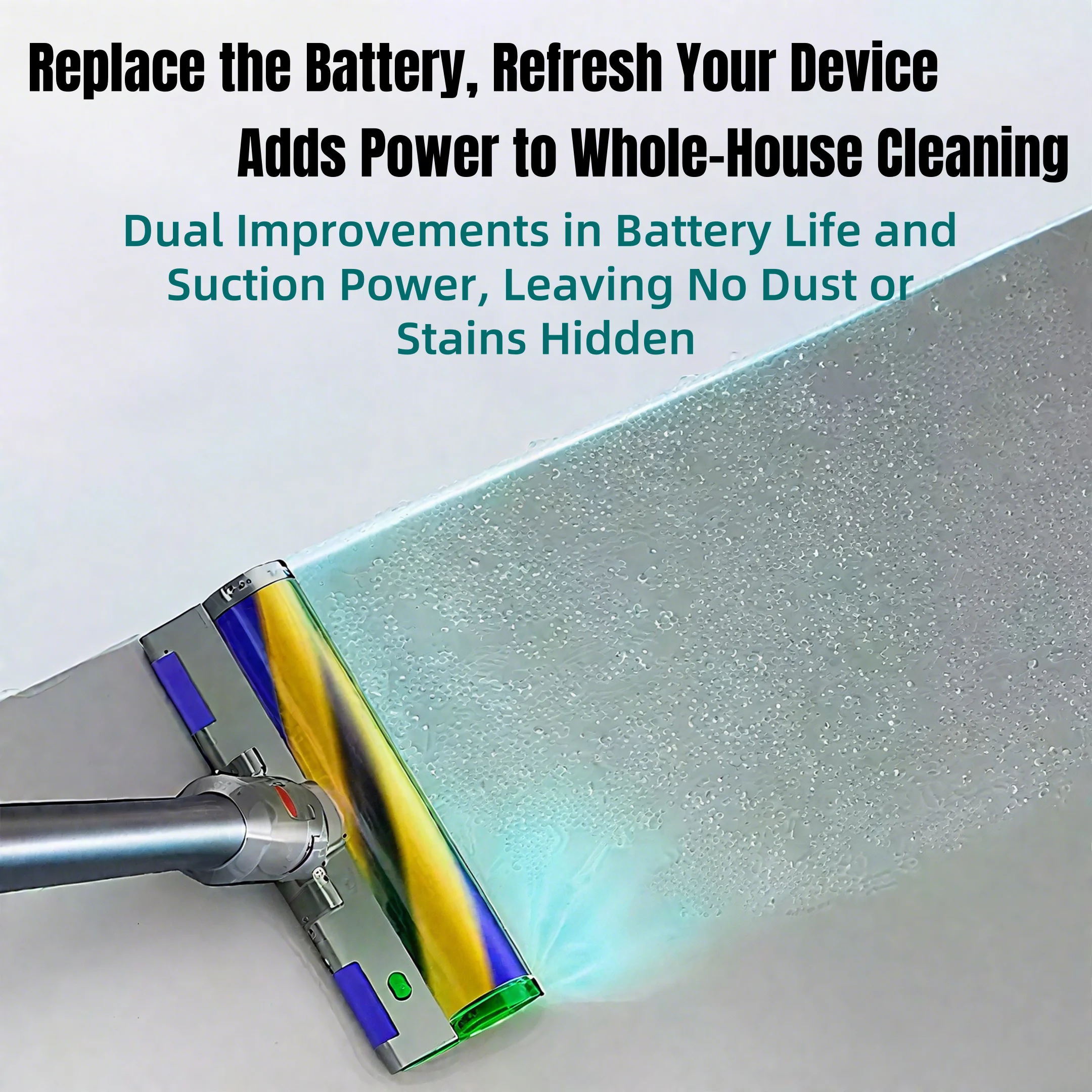 100% جديد متوافق مع دايسون V10 V8 V11 V15 V7 Series SV07 SV09 SV10 DC62 مكنسة كهربائية بطارية قابلة للشحن