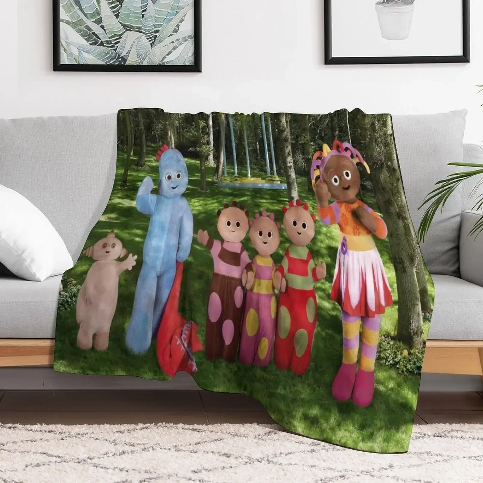 

The Night Garden gift for fansthe night garden characters Throw Blanket Decoratives Travel Blankets