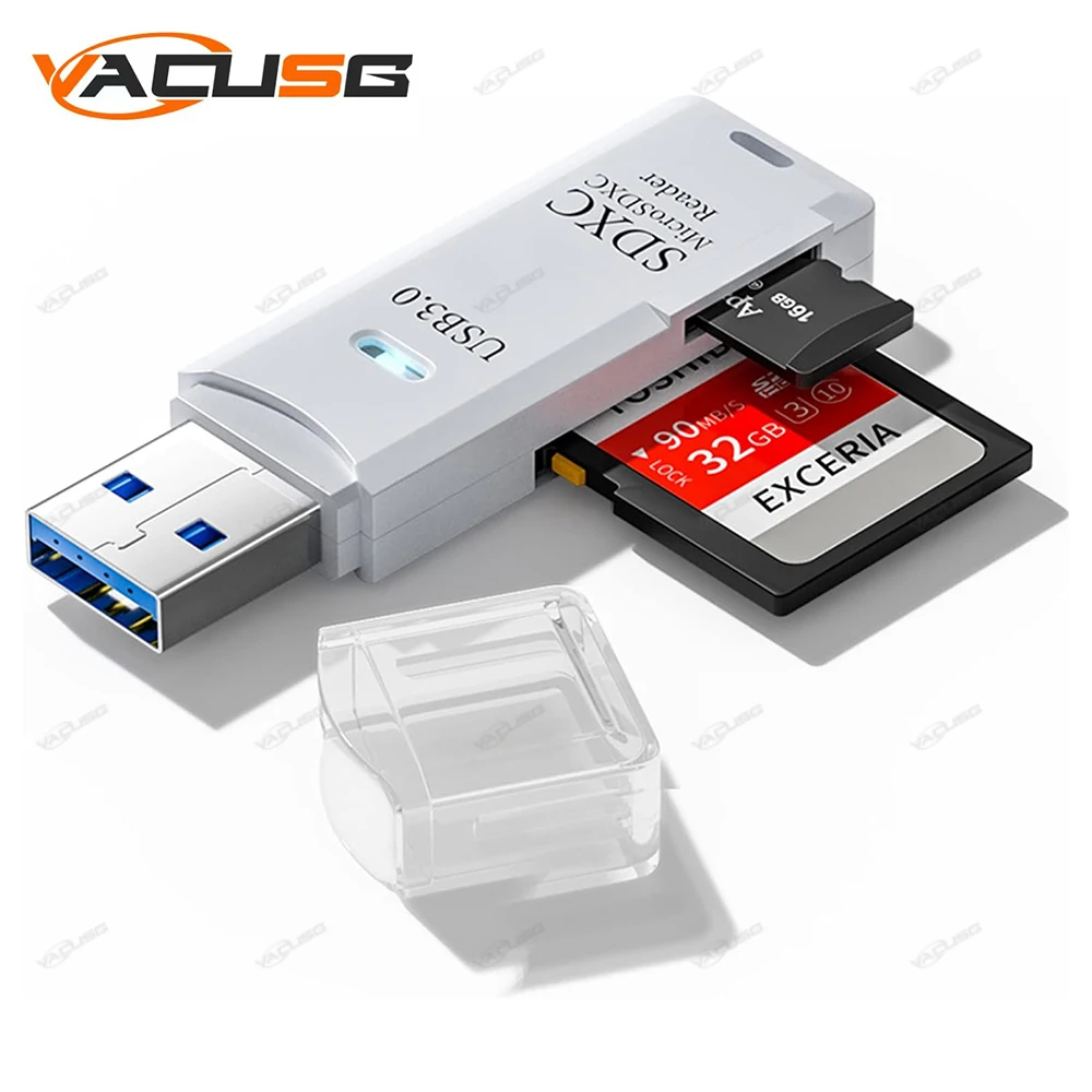 High Speed 2 In 1 TF SD Card Reader Multi Card Reader USB 3.0 Lector De Tarjeta Micro SD TF Adapter Micro SD Gift Free Shipping