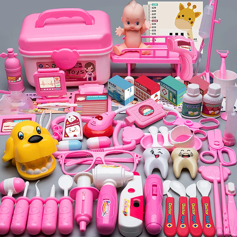 

Simulation Nurse Toy Doctor Accessories Children Doctor Play Set For Kids Home Play Toys Doctor Set Toy Gift For Kids Boys Girls