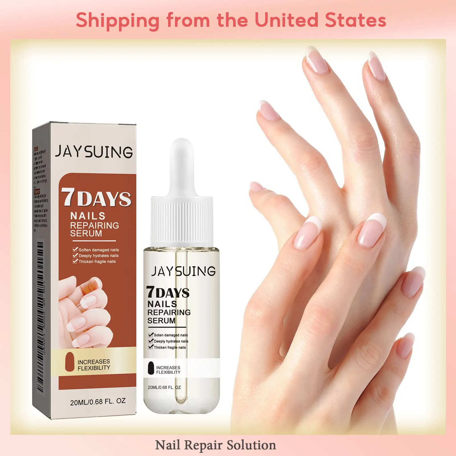 

Nail Repair Solution Remove Fungus Repairing Damaged Nail Growth Treatment Anti Onychomycosis Strength Toenail Nourishing Liquid