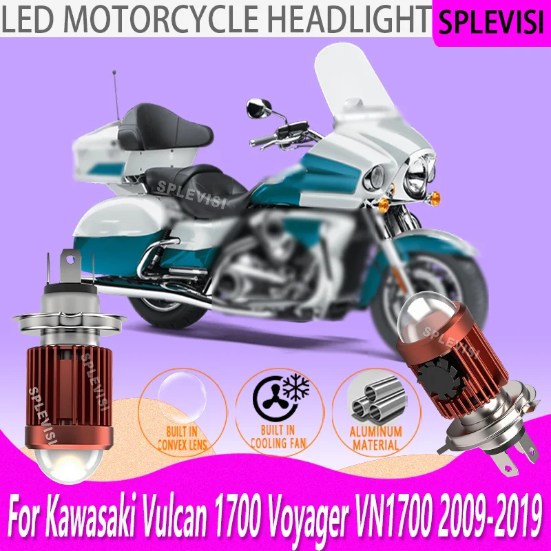 

Experience True Brightness: LED 4X Brighter Than Halogen For Kawasaki Vulcan 1700 Voyager VN1700 2009 2010 2011 2012 2013-2019