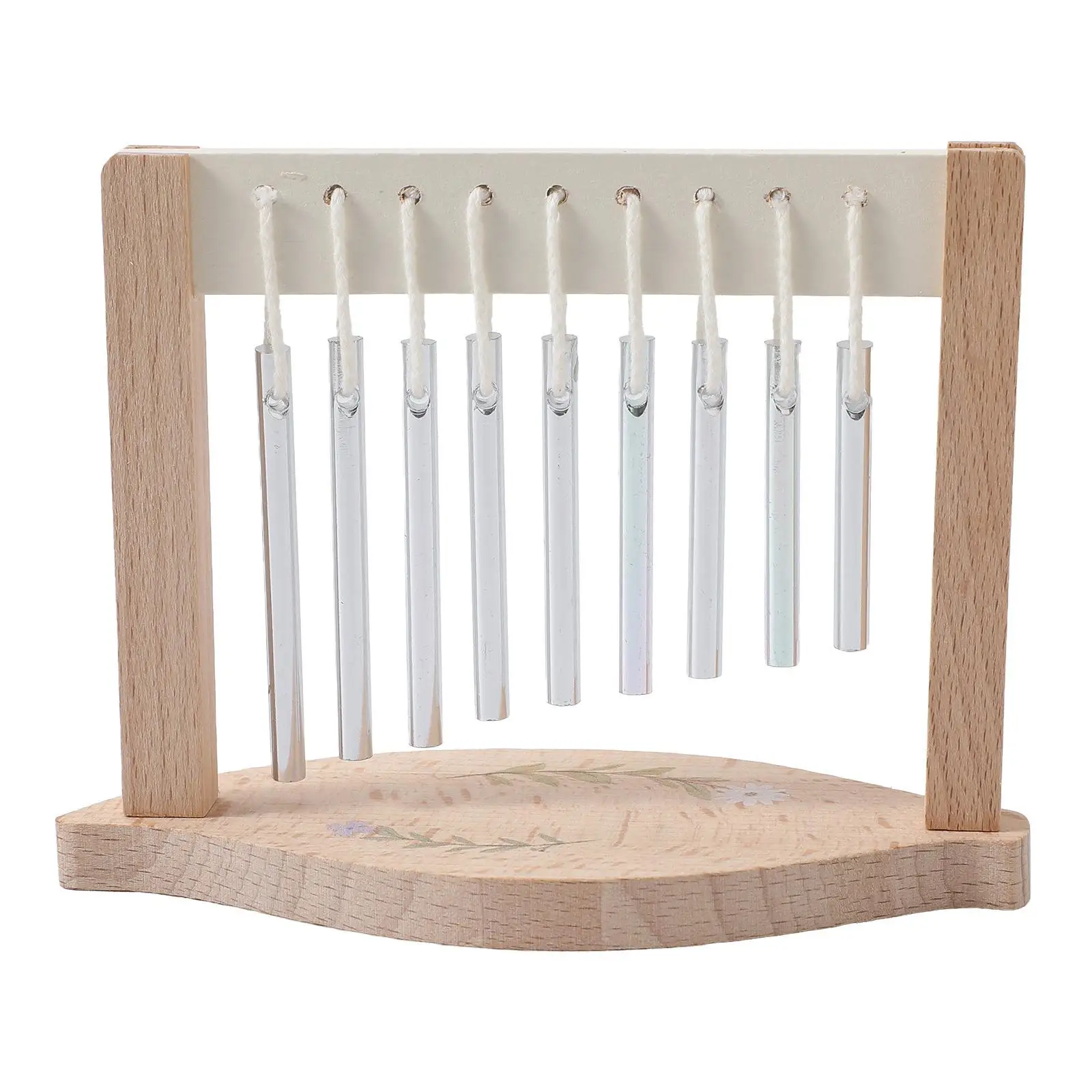 Wind Chime Kids Musical Toy Portable Single Row Accompaniment Percussion Instrument for Performance Classroom Boys Girls