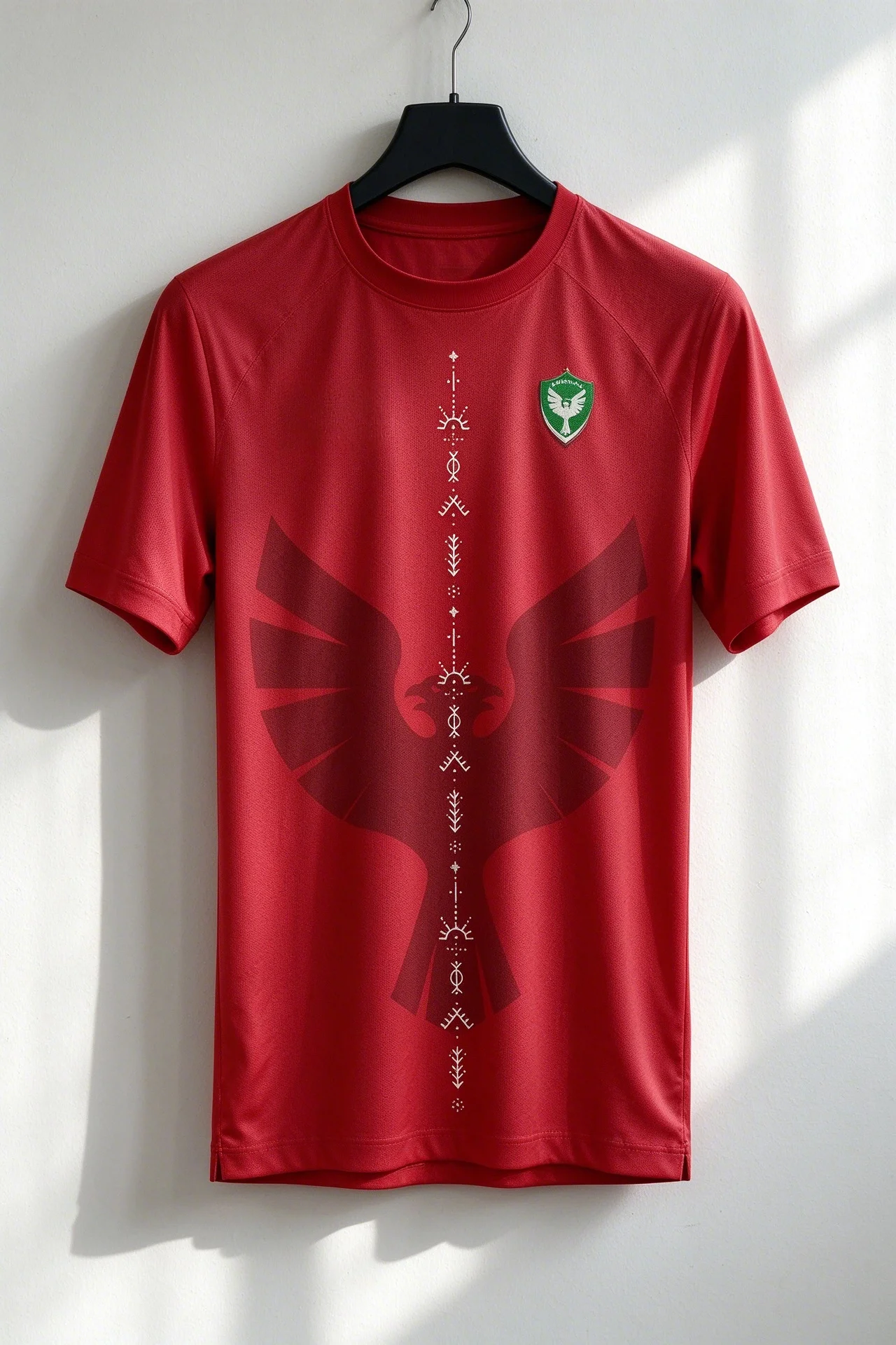 Al-Ahly SC Sudan Football Jersey Men 2 Styles White Retro Red Eagle Soccer Shirts Breathable Fan Gift Tops
