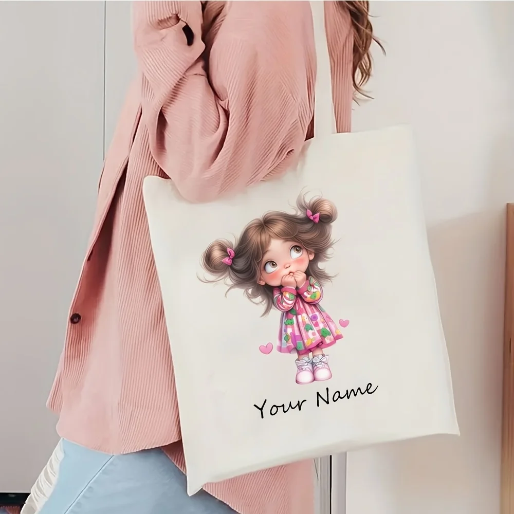 

Custom Name Cute Shoulder Bag - Handbag - Toiletry Bag - Pencil Case -Must-Have for Graduation ,Wedding , Holidays
