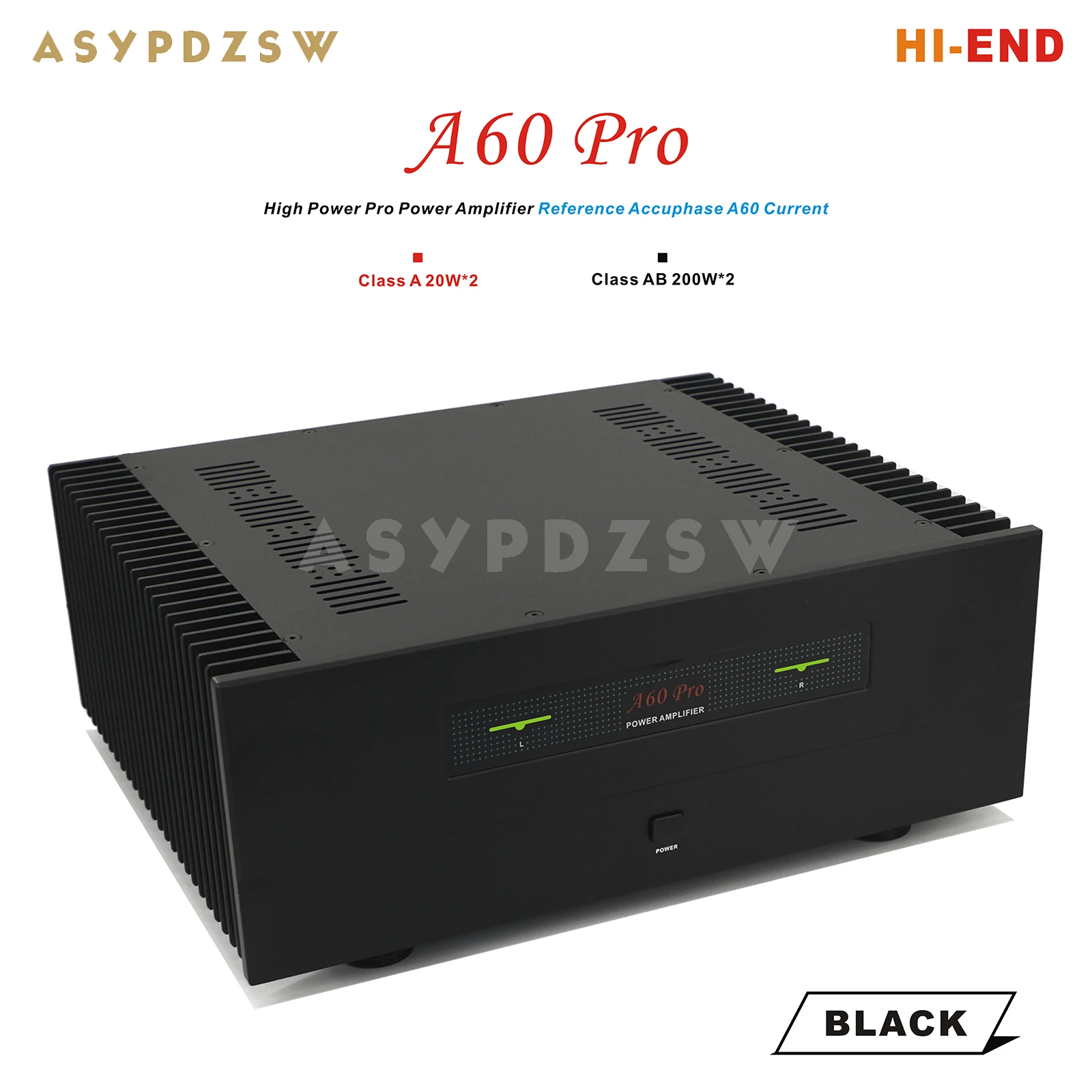 AS HI-END A60 Pro Power Amplifier Class A 20W/Class AB 200W Reference Accuphase A60 Circuit