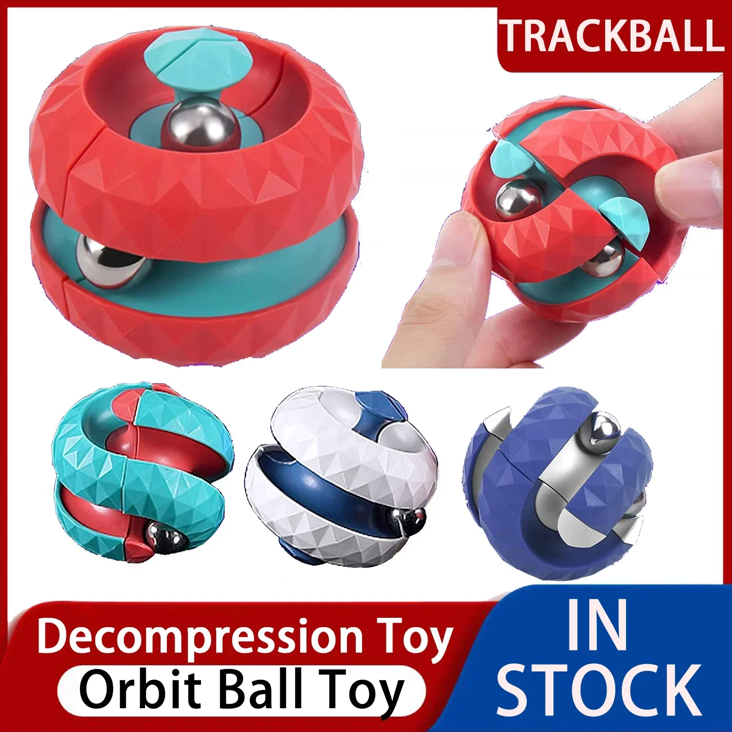 

Decompression Toy Creative Orbit Ball Toy Children Autism Orbit Ball Cube Anti Stress Sensory Toys Infinite Flip Change Kid Gift