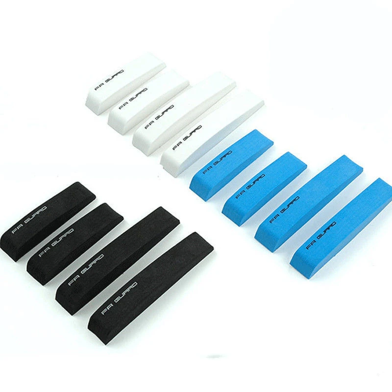 Universal 4Pcs Car Door Protector Guard Strip Scratch Protector Car Rubber Stickers Auto Door Edge Protection Car Accessories