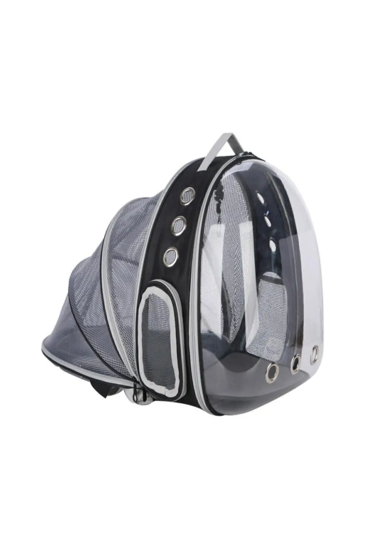 Mesh Openable Transparent Astronaut Cat Pet Carrying Bag Black Cave god cat pet home nest box sleeping bed