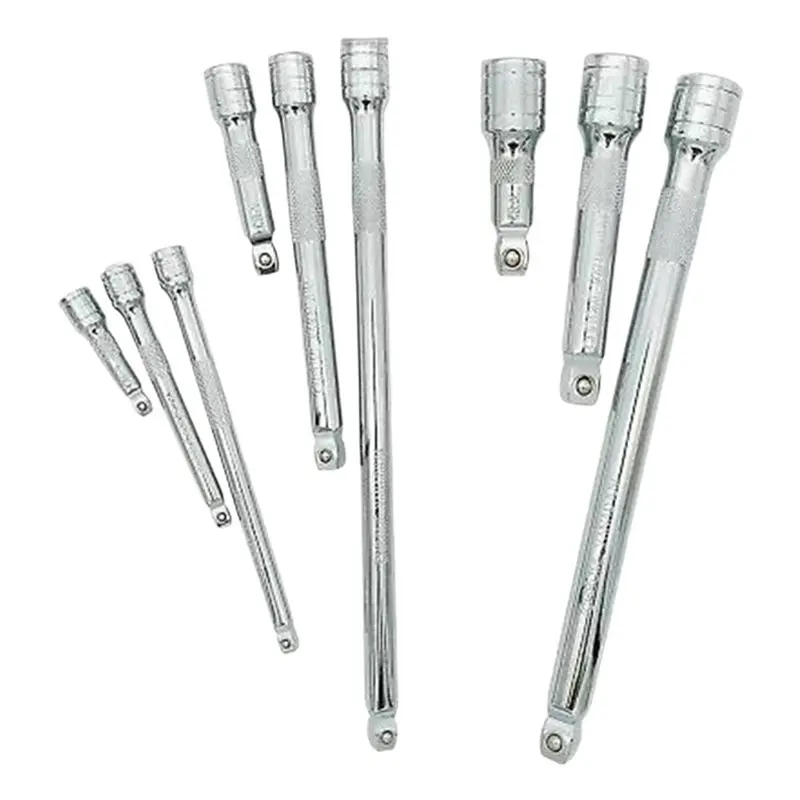 

Набор удлинителей для торцевых ключей ABAH-1/4" 3/8" 1/2" с трещоткой, удлинитель для трещотки, набор ручных инструментов с удлинительной штангой 50-250 мм