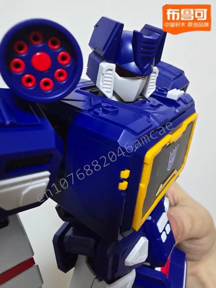 Blokees Transformers SOUNOWAVE Legendarische Action Edition Blokees Soundwave Collection Assembly Model Kit Verjaardagscadeau Figuur Speelgoed