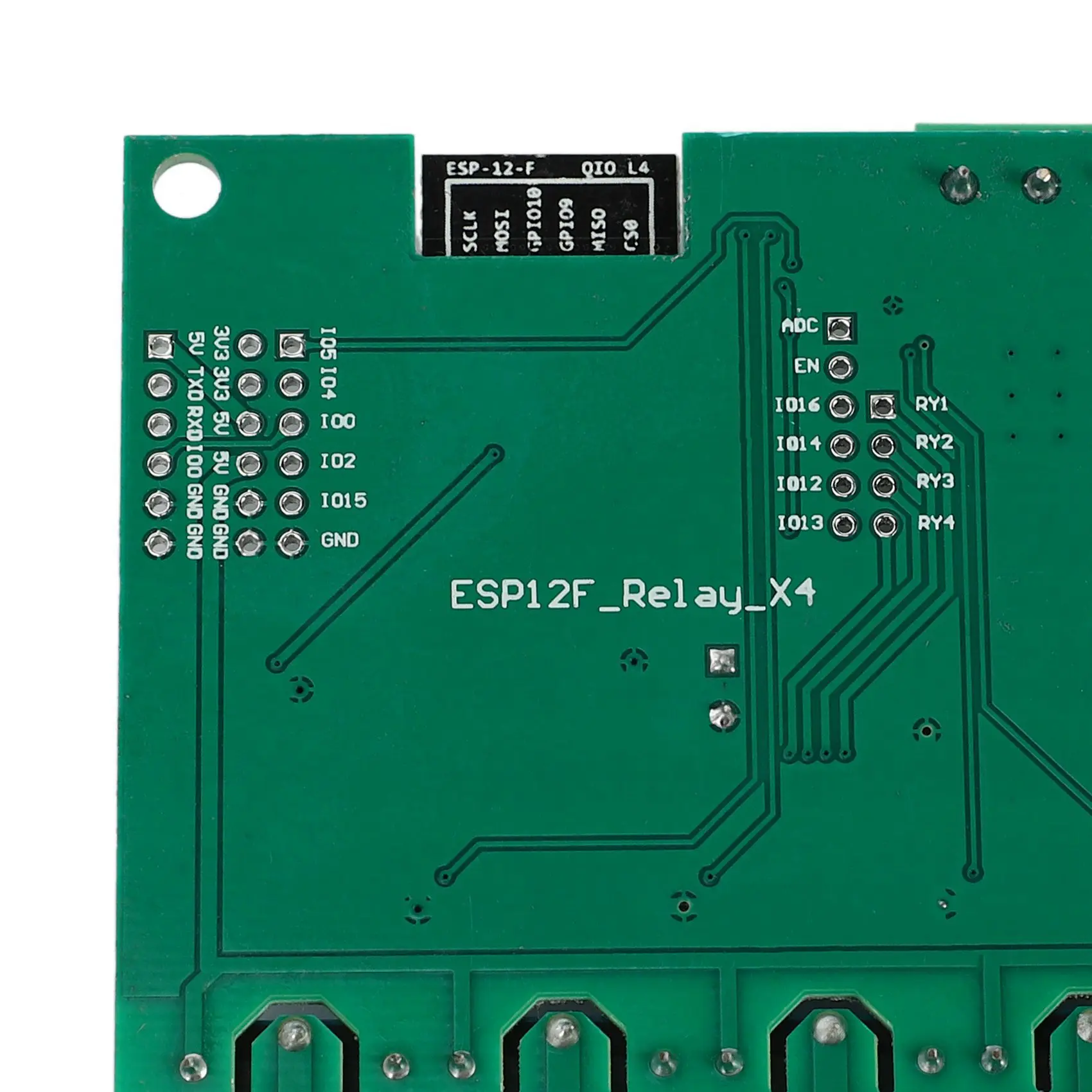 Module de relais WIFI sans fil 4 canaux ESP-12F, carte de développement Wifi pour Arduino, alimentation AC/DC 5V/8-80V