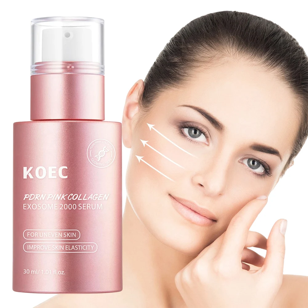 PDRN الوردي الكولاجين Exosome Shot Ampoule إصلاح مرونة الجلد ترطيب الجلد الداعم مكافحة الشيخوخة إصلاح الجلد الجواهر