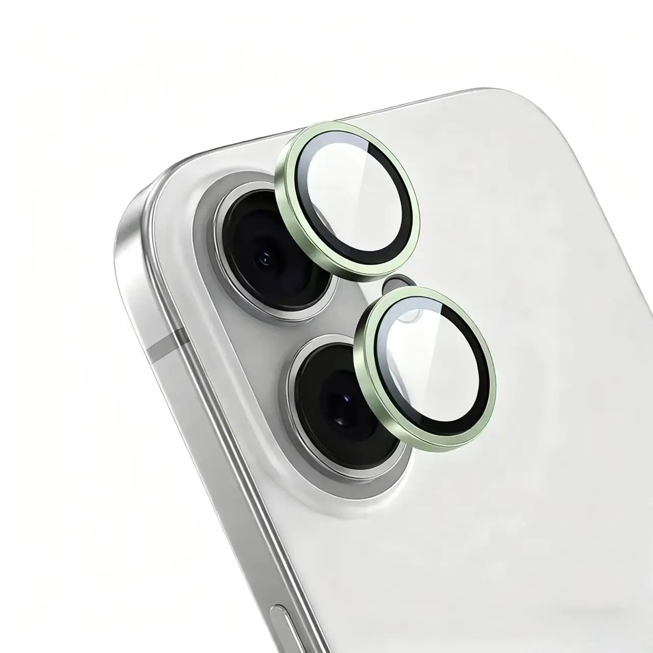1-3Pcs For IPhone 17 Metal Camera Lens Tempered Glass Full Cover Back Aluminum Lens Ring Case Camera Protector For 17 Lens Cap