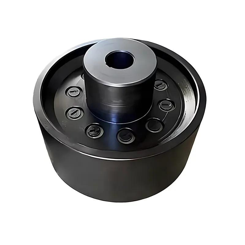 Steel Flex Jaw Type Crowning Elastic Sleeve Coupling with Brake Wheel for Industrial Use OEM