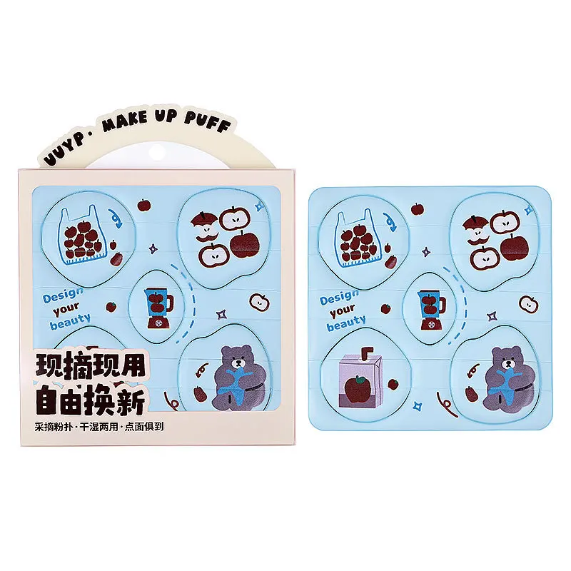 Professional แป้งพัฟแต่งหน้าฟองน้ํา Soft Foundation Blender สําหรับ Liquid Cushion สนุกหยิบเครื่องมือความงาม