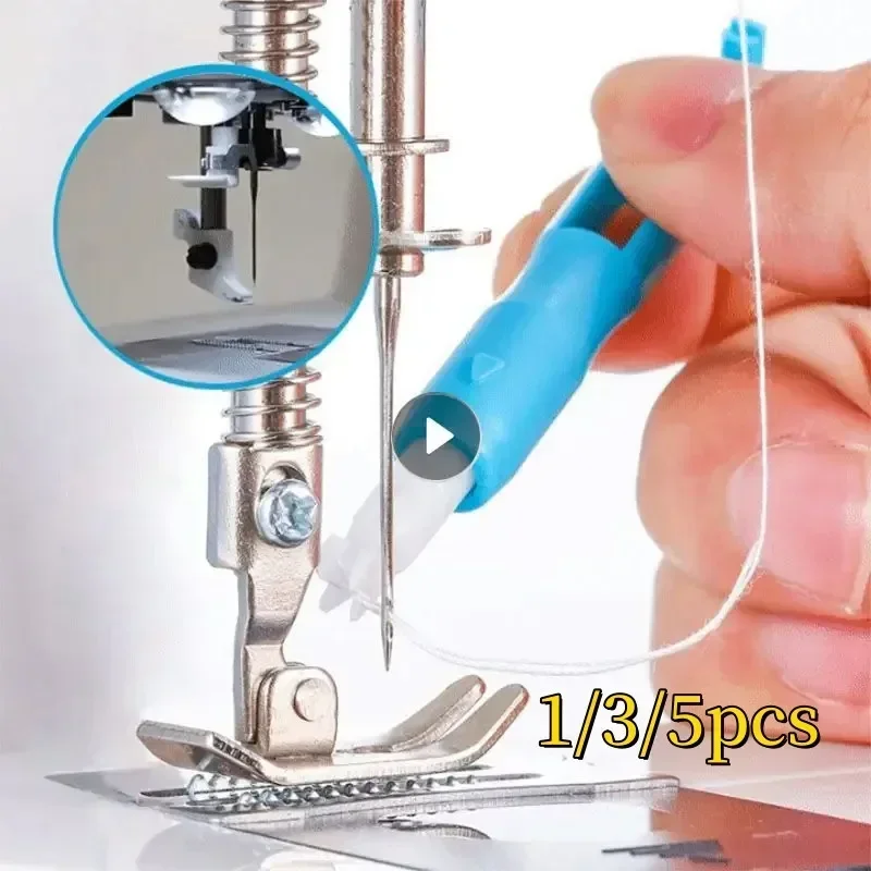 1/3/5 шт., швейная машина «сделай сам», нитевдеватель для пожилых людей, быстрый автоматический сменщик, автоматические швейные инструменты для рукоделия, аксессуары