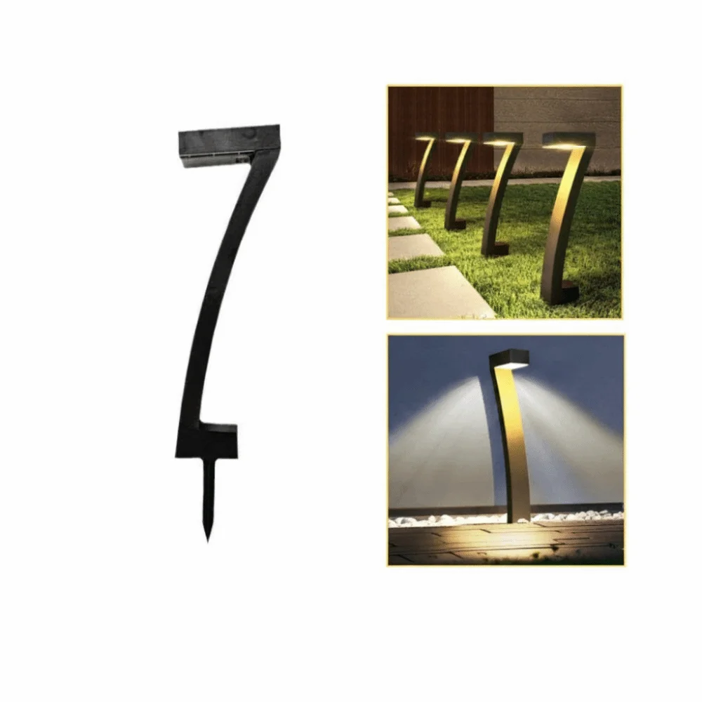 Waterproof Solar LED Light Brightness Color Temperature Outdoor Lighting Warm Light IP65 Garden Lights Driveway Lighting