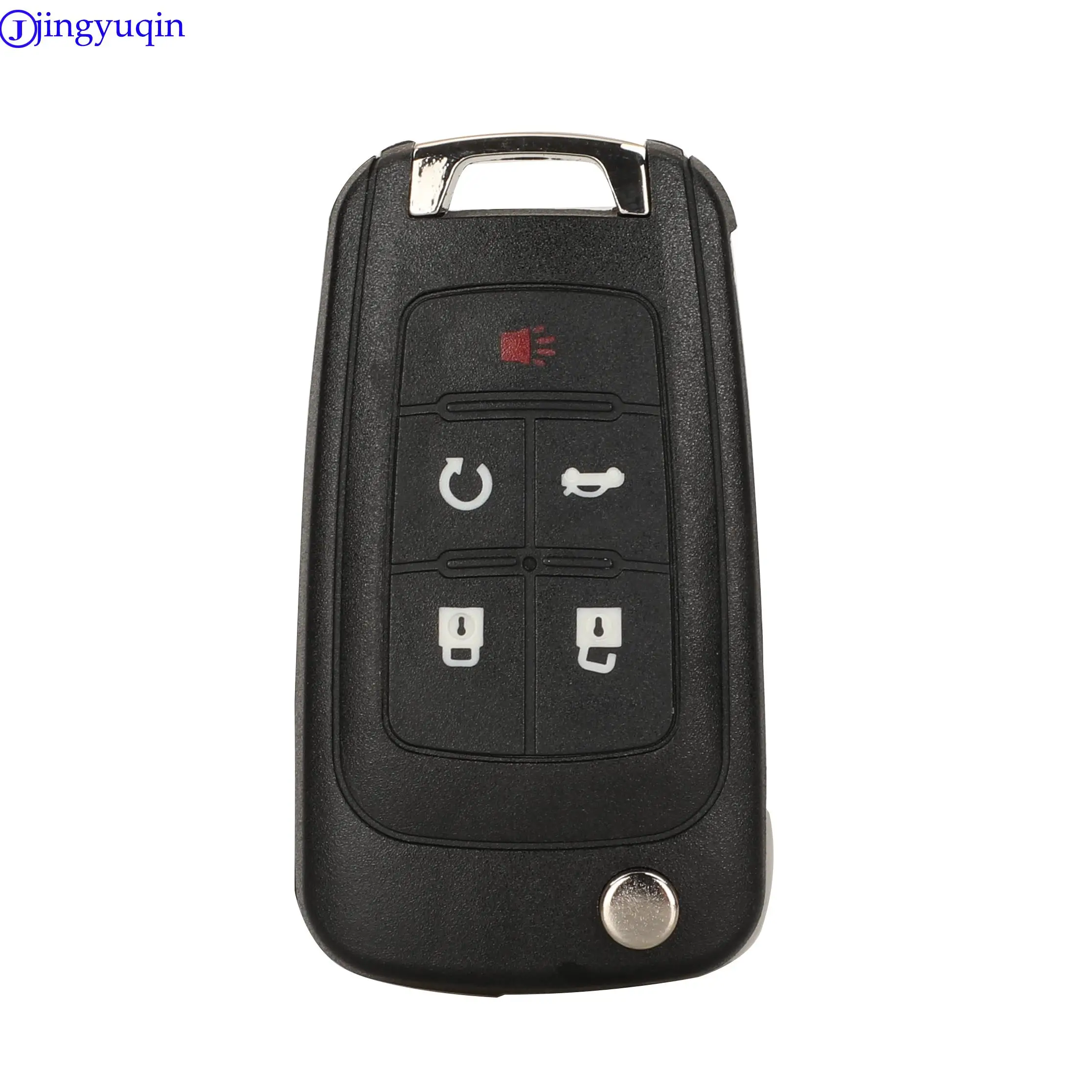 jingyuqin 80ps Remote Car Key for Chevrolet Malibu Cruze Aveo Spark Sail 2/3/4 Buttons 433/315MHz Control Alarm Fob