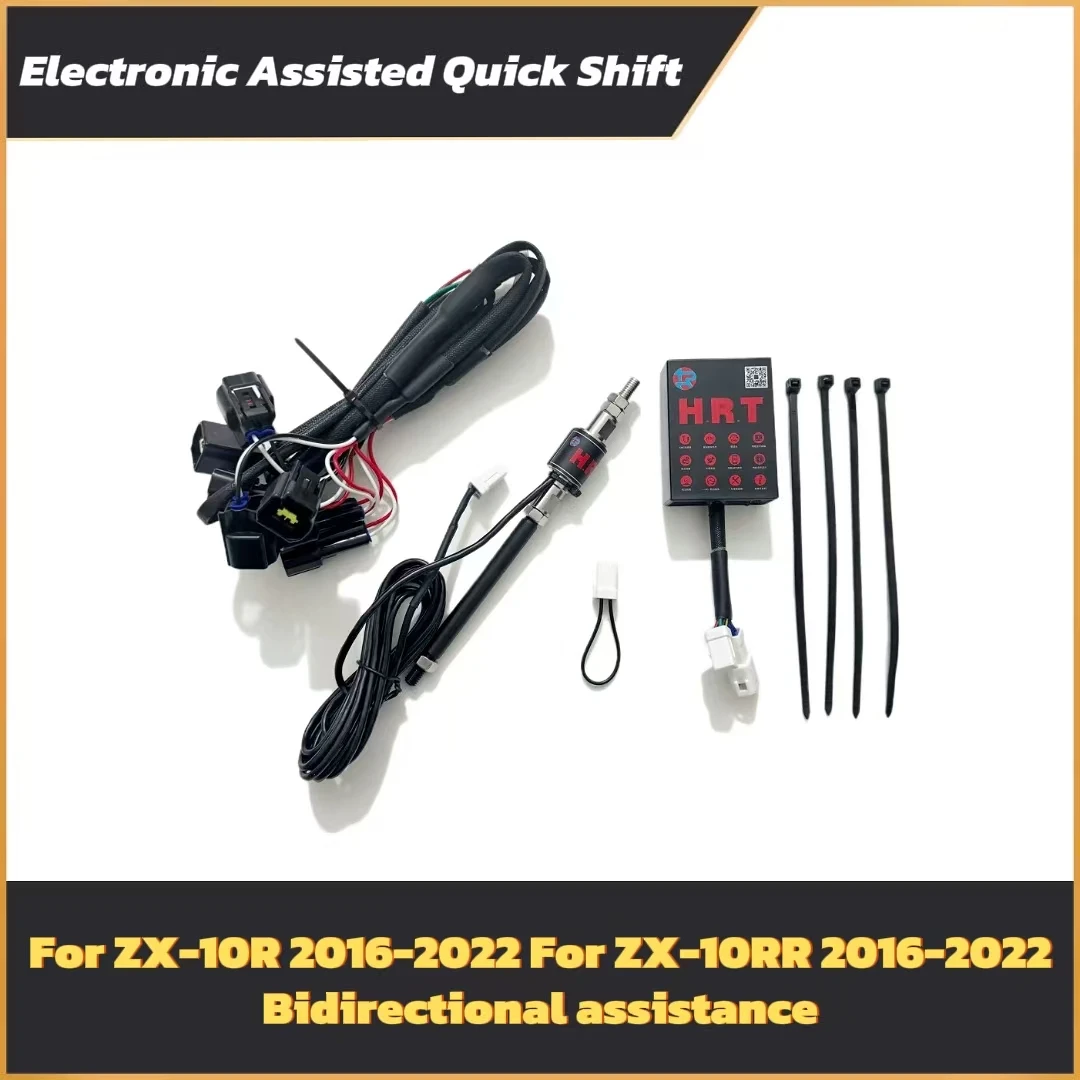 

Motorcycle Electronic Quickshifter for Kawasaki ZX-10R ZX10RR 2016-2022 Bidirectional Assistance Variable Speed Shift Quickshift