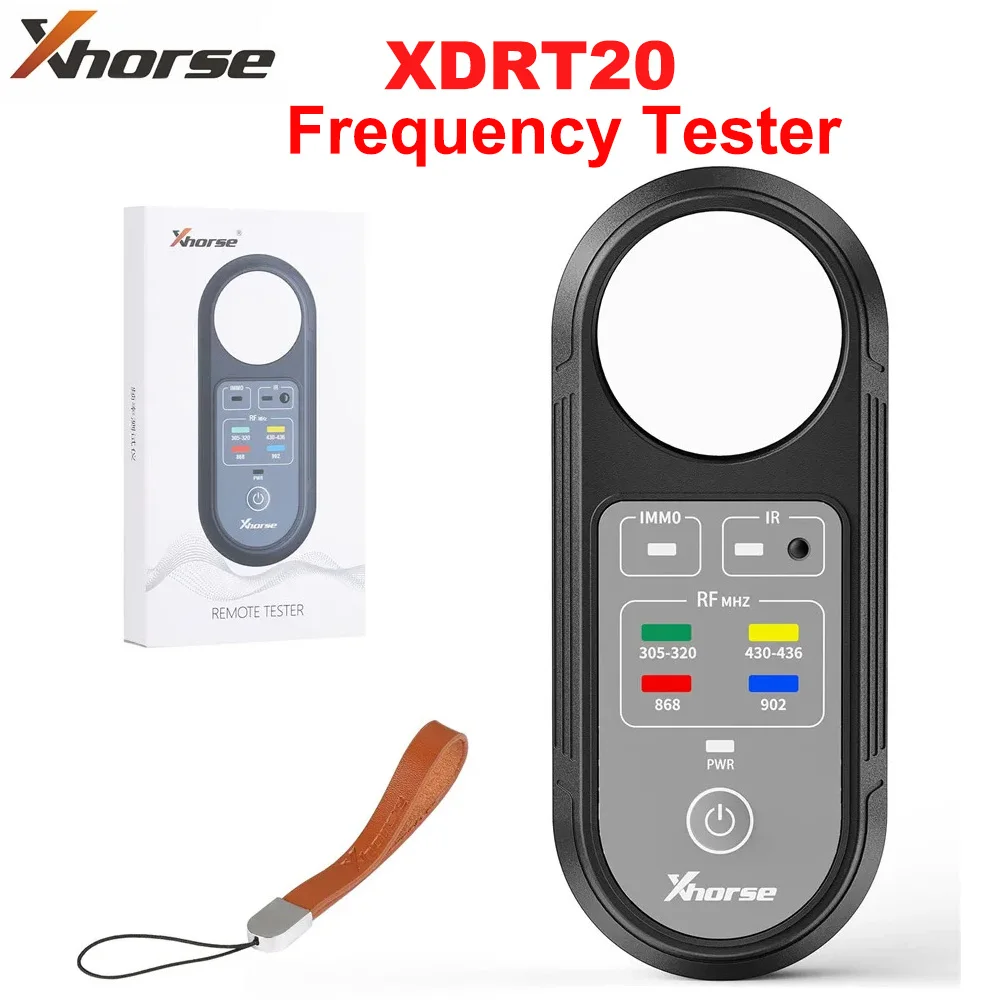 Xhorse XDRT20 V2 Tester di frequenza rilevamento del segnale a infrarossi per 315Mhz 433Mhz 868Mhz 902Mhz