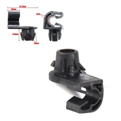 10//500 Trim Hood Bonnet Stay Rod Clip Bonnet Control Fastener clip for Peugeot Citroen Motorhaubenstange 208 2008 C3 C4 792843