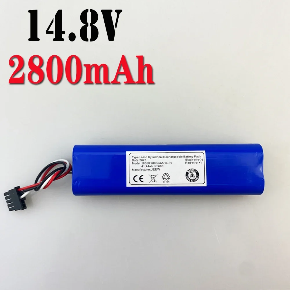 for iLife V50 V55 V3s Pro V5s Pro V8s X750 robot cleaner battery and BMS 14.8V 2800 robot cleaner 4S1P battery