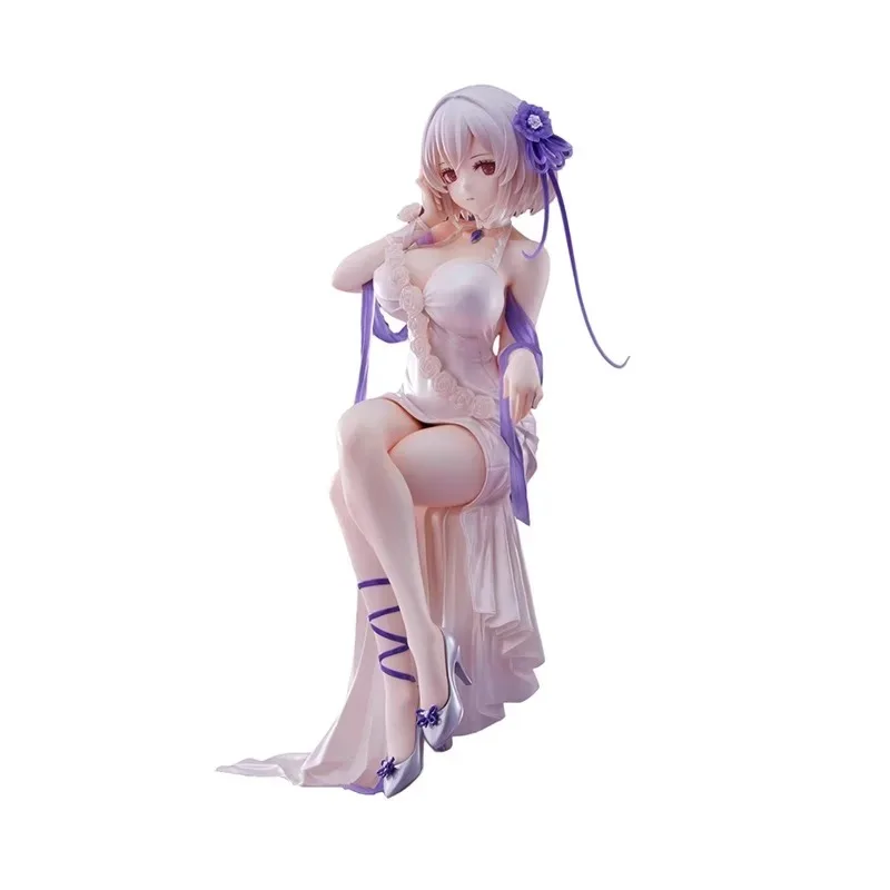 

WAVE Original:Azur Lane SIRIUS Pure white rose Ver. 1/7 PVC Action Figure Anime Figure Model Toys Figure Collection Doll Gift