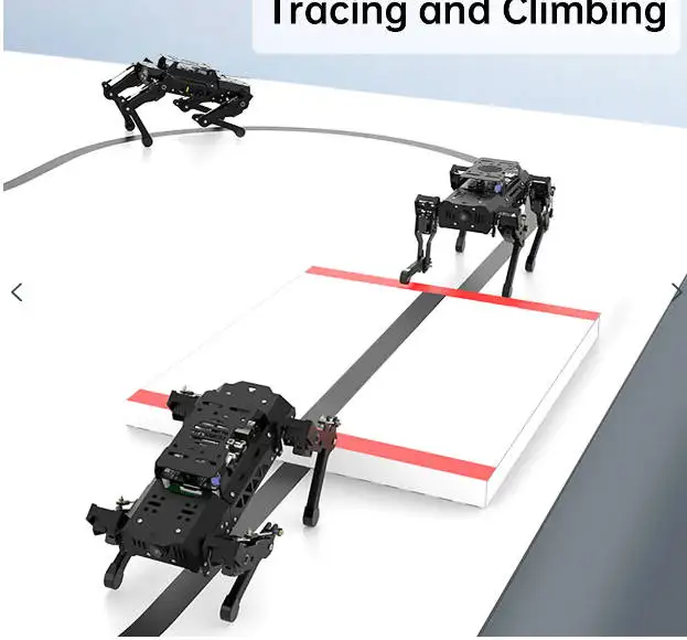 PuppyPi Hiwonder Quadruped Robot with AI Vision Powered by Raspberry Pi ROS Open Source Robot Dog