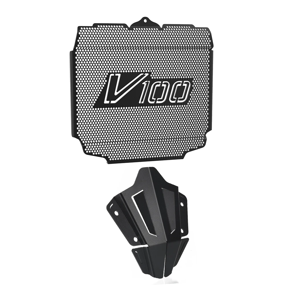 NEW Radiator Cylinder Head Engine Guard Complete Set FOR Moto Guzzi V100 Mandello S Aviazione Navale 2023 2024 2025 Motorcycle