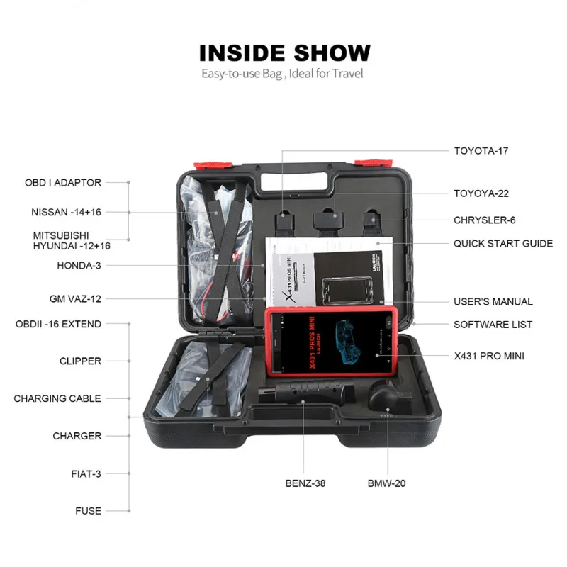 لإطلاق قارئ رمز X431 ProS Mini Android Pad متعدد الأنظمة للتشخيص والخدمة تحديث مجاني لمدة عام واحد عبر الإنترنت #6