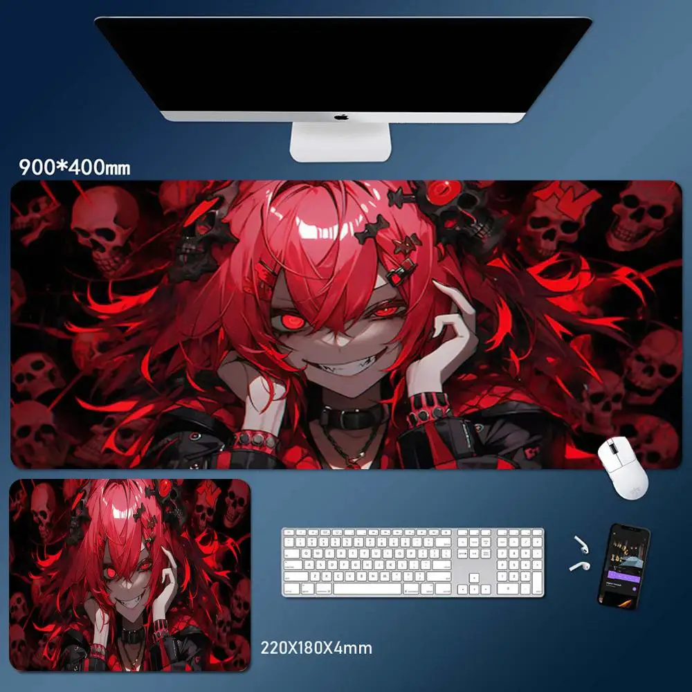 Vocaloid K-Kasane T-Teto Mouse Pad E-sports Gaming Mouse Pad Oversized Personalized Desk Pad Keyboard Mouse Pad