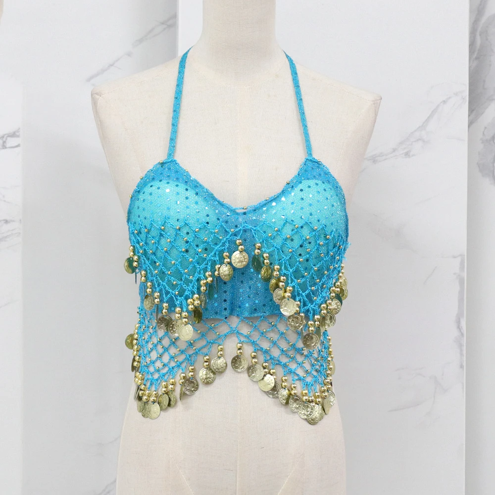 Belly Dance Lesson Wear Women Practice Outfit Bra Top