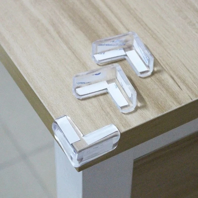 

2Pcs/set Table Corner Protector For Baby Toddler Glass Teapoy Soft Corner Guards Child Safety Edge Security Proof Corners