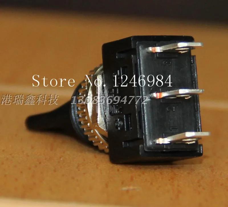 [SA] R13-412D واحد ترايبود والعتاد الثالث كبير أسود مقبض مسطح تبديل التبديل تبديل التبديل M12 تايوان جديد SCI-20 قطعة/الوحدة