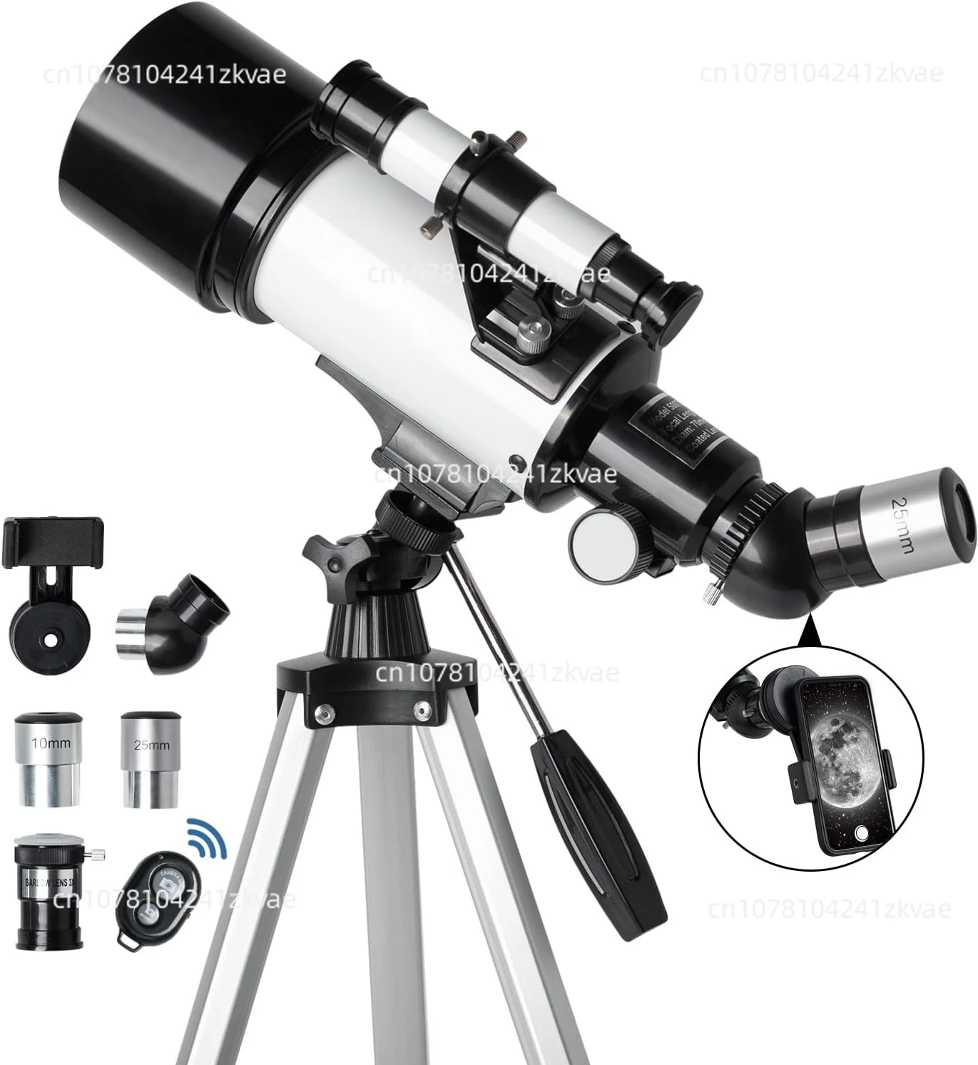 50070mm astronomical  telescope Mount Fully Multi-Coated Optics  refracting Portable Telescope for Kids & Adults