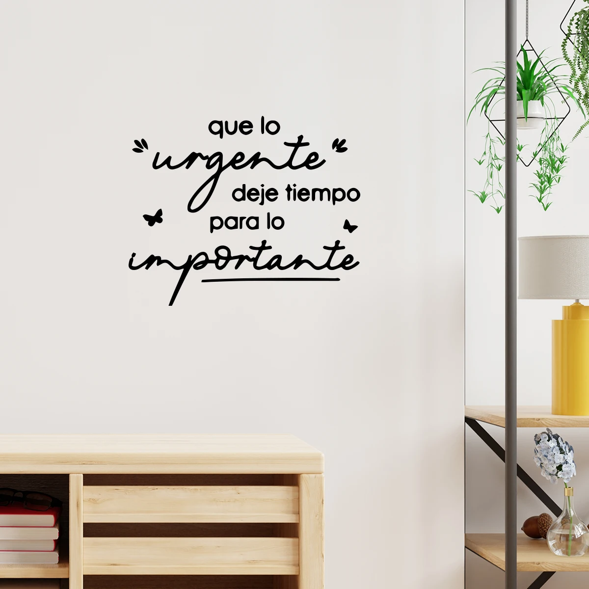 

1pc time spain phrase art wall stickers vinyl self-adhesive art sticker home decoration diy Quote wall Decal