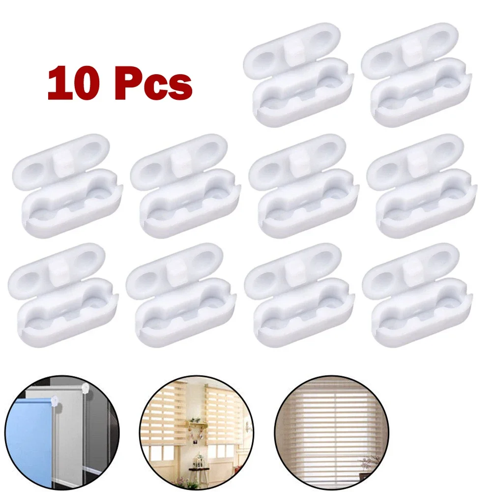 10 PCS Plastic Roller Blinds Pull Cord Connector Curtain Chain Connector For Vertical Blinds Joiners Curtain Repair Accessories